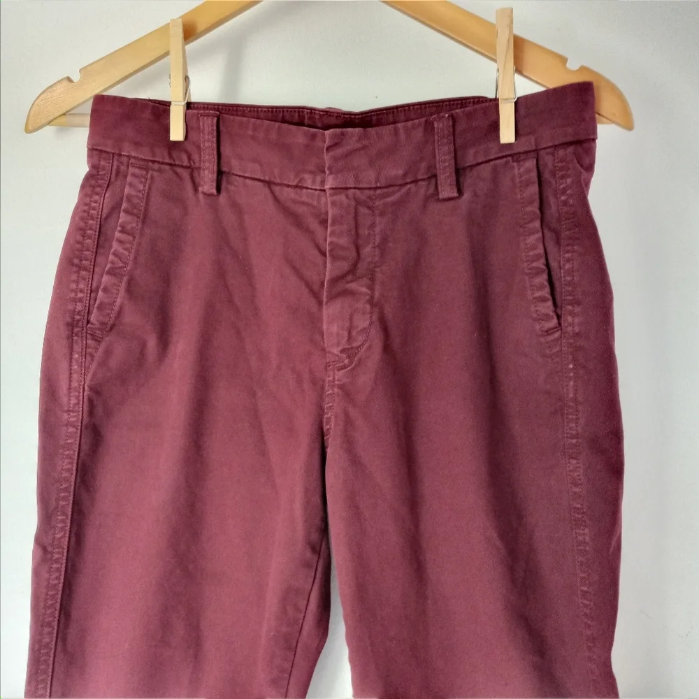 J.Crew 26 Sammie Crop Kick Flare Chino Pant